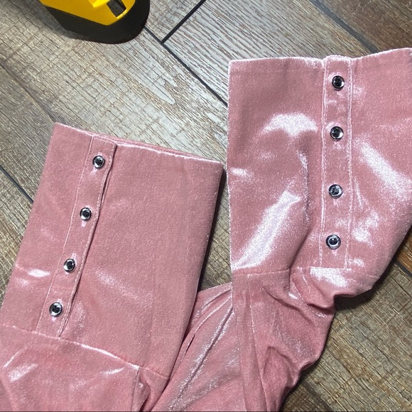 kookastyle Long Velvet-een Duster Long Jacket Size S - Picture 6 of 11